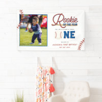 Rookie of the Year Baseball 1st Birthday Party