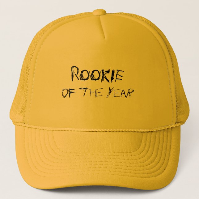 Rookie of the year trucker hat (Front)