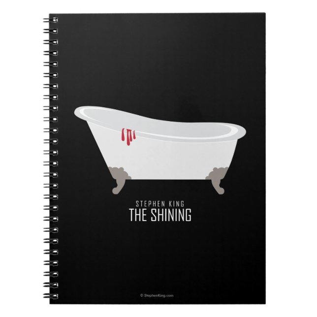 Room 217 Bathtub Spiral Notebook (Front)