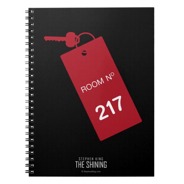 Room 217 Keys Spiral Notebook (Front)