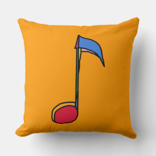 room decor music idea cushion