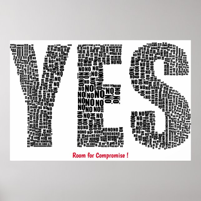 Room for Comproise Poster (Front)