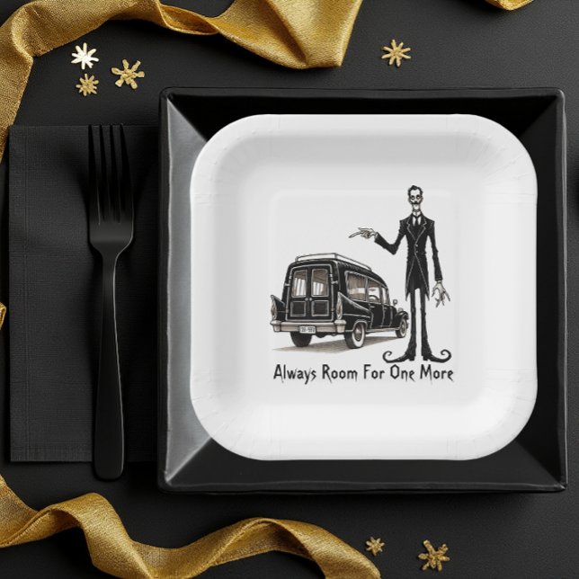 Room For One More Paper Plate (Party in style.)