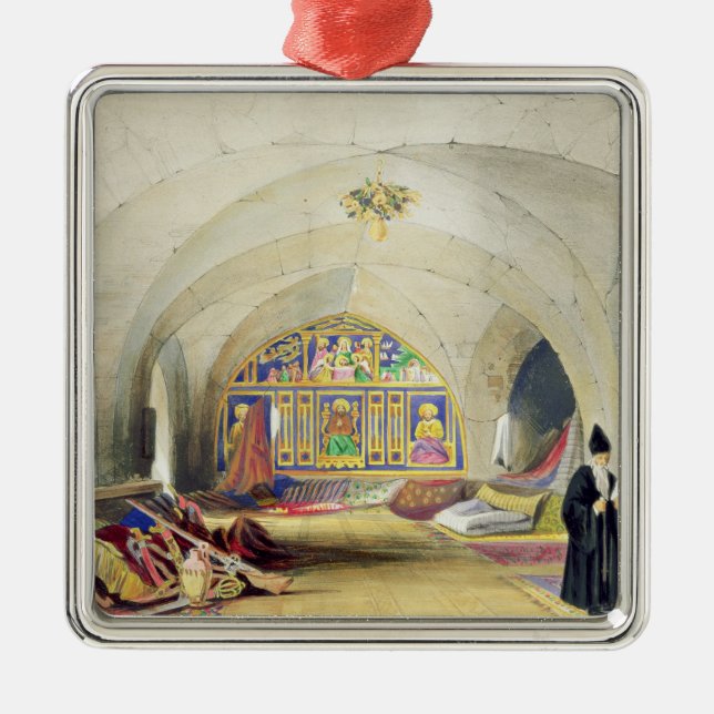 Room in an Armenian Convent, in Jerusalem (colour Metal Tree Decoration (Front)