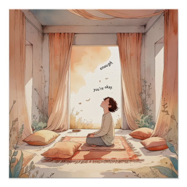 Room of Acceptance – Gentle Reminder Art Print (Front)