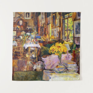 Room of Flowers by Frederick Childe Hassam Tapestry