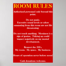 Room Rules