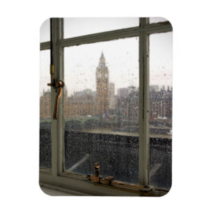 Room With a View - Big Ben - London Magnet