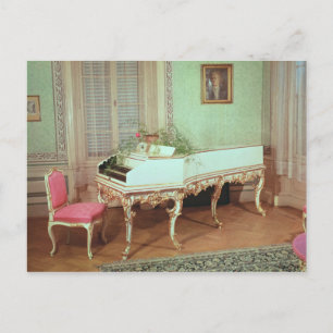 Room with the harpsichord postcard