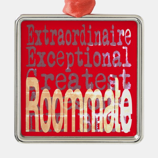 Roommate Extraordinaire Metal Tree Decoration (Front)
