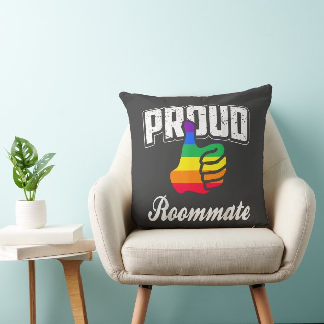  Roommate Gay Pride Cushion (Chair)