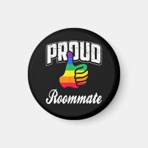 Roommate Gay Pride Magnet