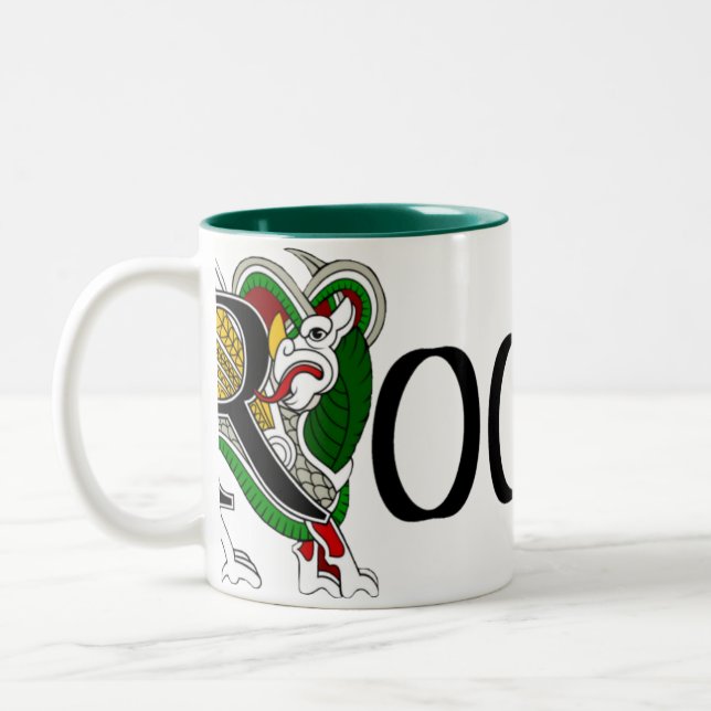 Rooney Celtic Dragon Mug (Left)