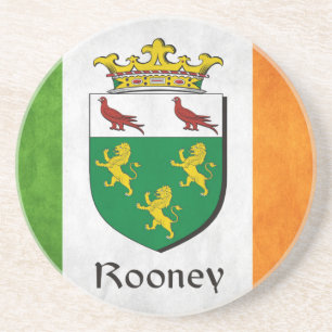 Rooney Irish Flag Coaster
