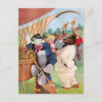 Roosevelt Bears Fly in  Hot Air Balloon