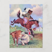 Roosevelt Bears Riding Rodeo Horses
