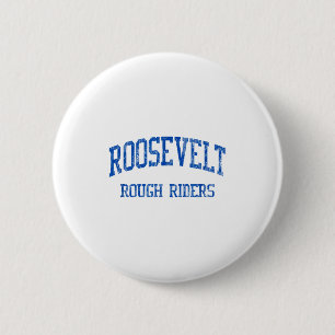 Roosevelt High School Hs Washington Dc Vintage Spo 6 Cm Round Badge