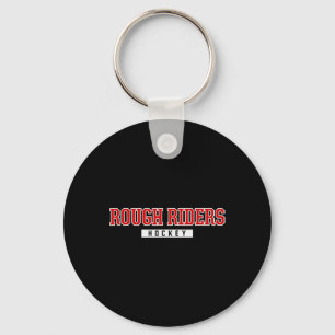 Roosevelt Rough Riders Hockey Key Ring