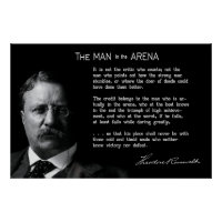 Roosevelt's MAN in the ARENA Speech