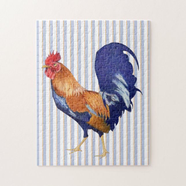 Rooster 10x14 Jigsaw Puzzle (Vertical)
