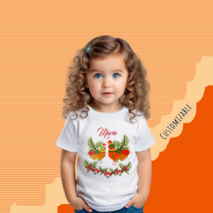 Rooster and hen baby T-Shirt