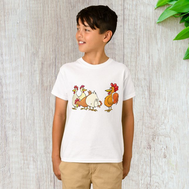 Rooster And Hens T-Shirt (Creator Uploaded)