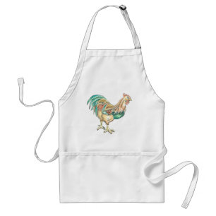 Rooster Art Standard Apron