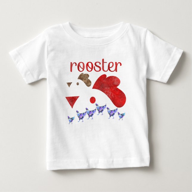 rooster baby T-Shirt (Front)