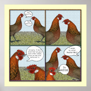 Rooster Bait Poster
