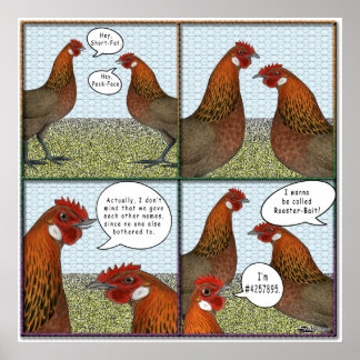 Rooster Bait Poster