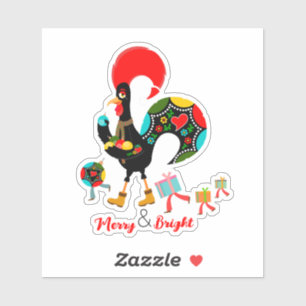 Rooster baubles and gifts Christmas Parade
