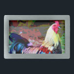 Rooster Belt Buckle<br><div class="desc">Forgo subtlety with this rooster belt buckle.</div>