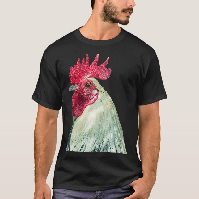 Rooster  Bird Ornithology T-Shirt (Front)