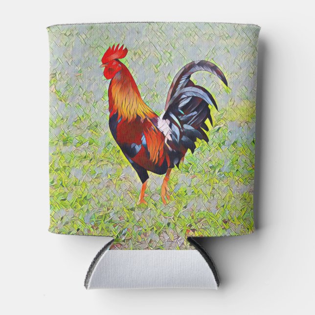 Rooster Can Cooler (Front)