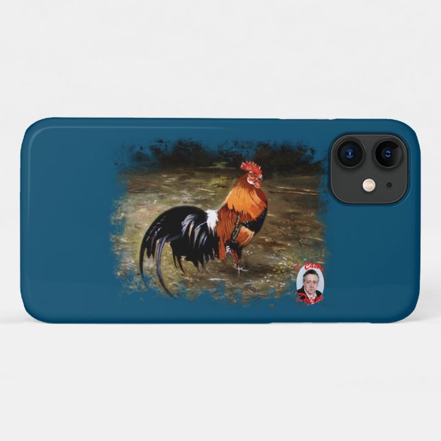 Rooster Case-Mate iPhone Case (Back (Horizontal))