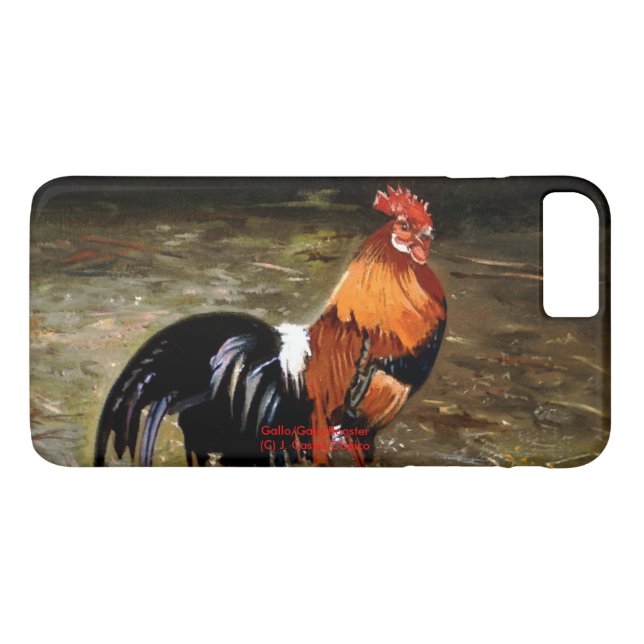 Rooster Case-Mate iPhone Case (Back (Horizontal))