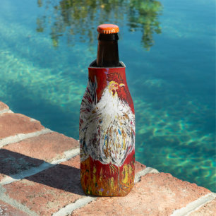 Rooster Chicken Bottle Cooler