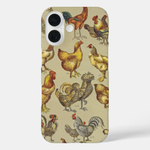 Rooster Chicken Farm Country Animal iPhone 16 Case