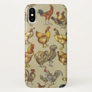 Rooster Chicken Farm Country Animal Case-Mate iPhone Case