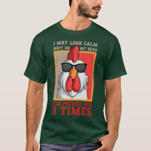 Rooster Chicken Farmers Farm Poultry Lover  T-Shirt