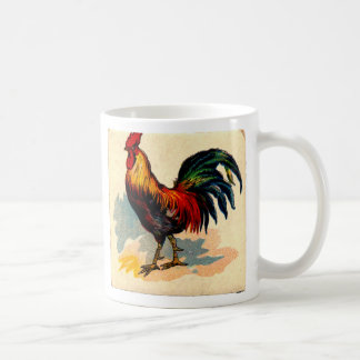 rooster coffee mug