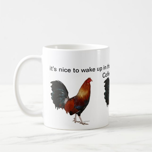 Rooster Coffee Mug (Left)