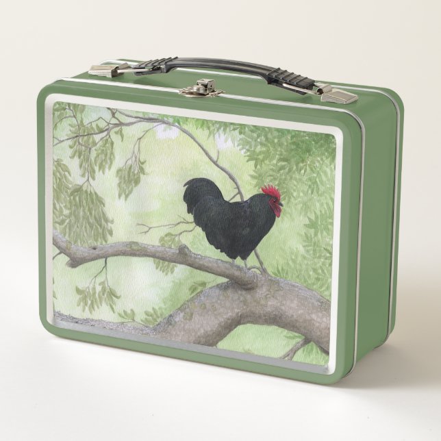 Rooster Cogburn Metal Lunch Box (Front)