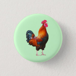 Rooster Crowing Button