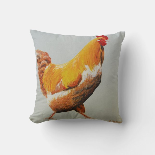 Rooster Cushion (Front)