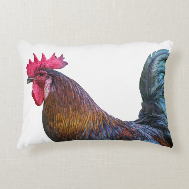 Rooster Decorative Cushion (Front)