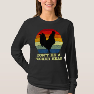 Rooster Distressed Retro Vintage Chicken Farm Poul T-Shirt
