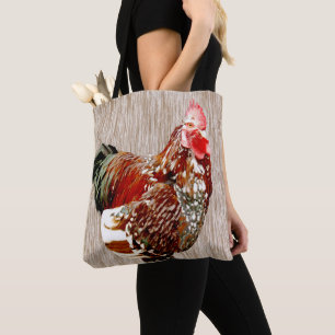 Rooster Extrovert, Tote Bag