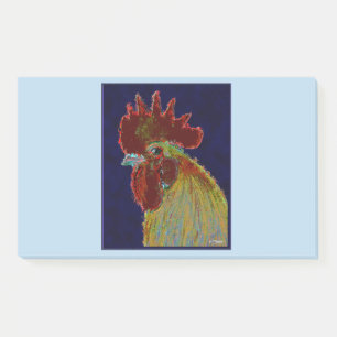 Rooster: Freestyle Head Post-it Notes