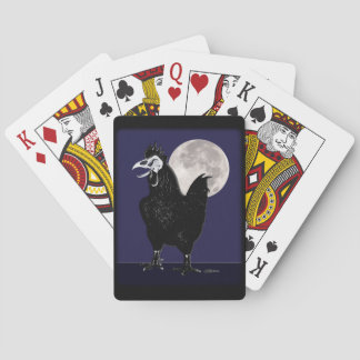 Rooster Ghost Playing Cards